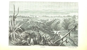 Image: British Library digitised image from page 276 of "Bush Fighting. Illustrated by remarkable actions and incidents of the Maori War in New Zealand ... With a map, plans, and woodcuts"