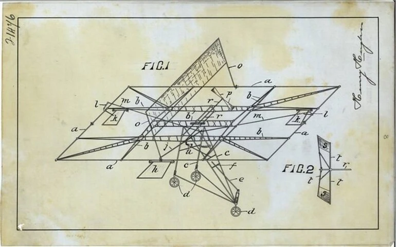 Image: Richard Pearse's Fantastic Flying Machine