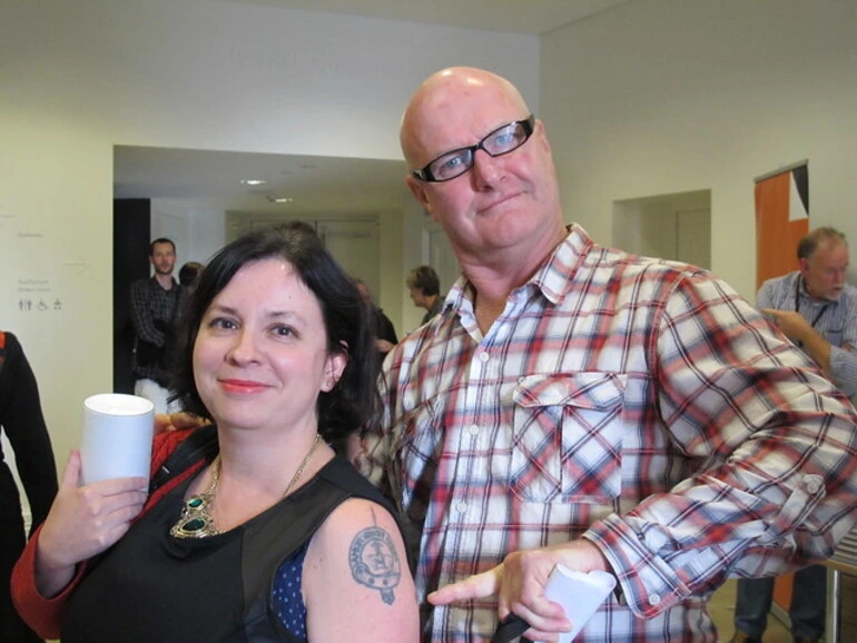 Image: Donna and photographer Chris Hoult