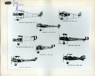 World War I Aeroplanes Image: World War I Aeroplanes