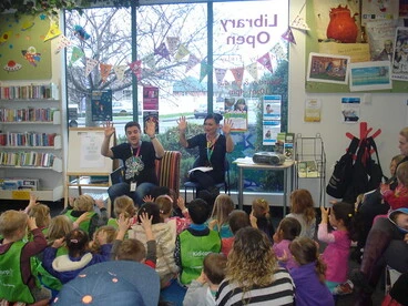 Matariki storytime at Te Kete Wānanga o Ōraka Image: Matariki storytime at Te Kete Wānanga o Ōraka