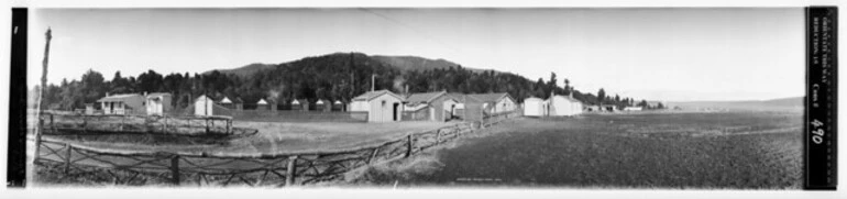 Image: Waikune Prison Camp, Ruapehu district, 1925
