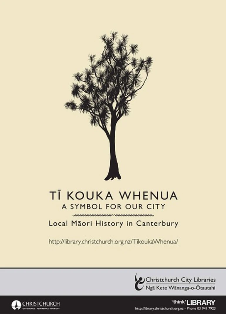 Image: Ti Kouka Whenua Poster