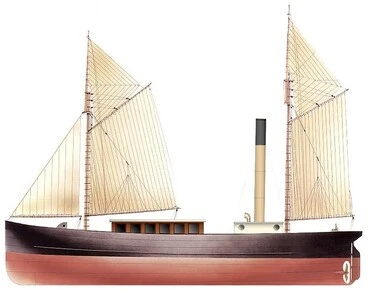 s s Gazelle 1852-1889 Image: s s Gazelle 1852-1889