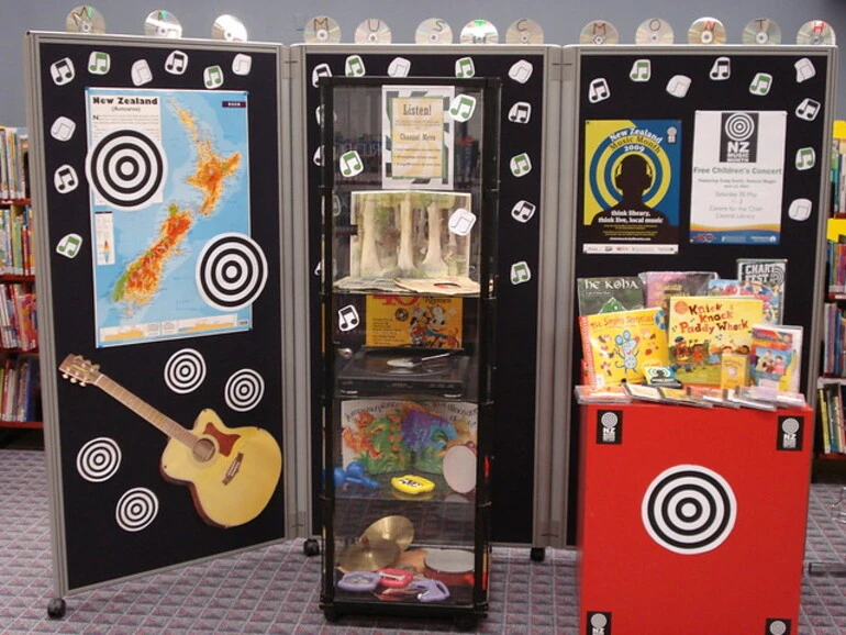Image: NZ Music Month Display