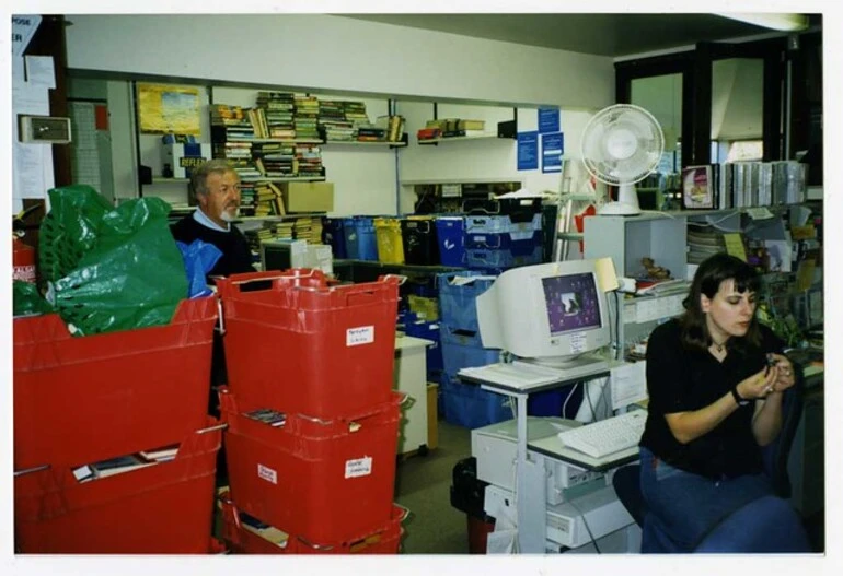 Image: Ray Baxter in Spreydon workroom