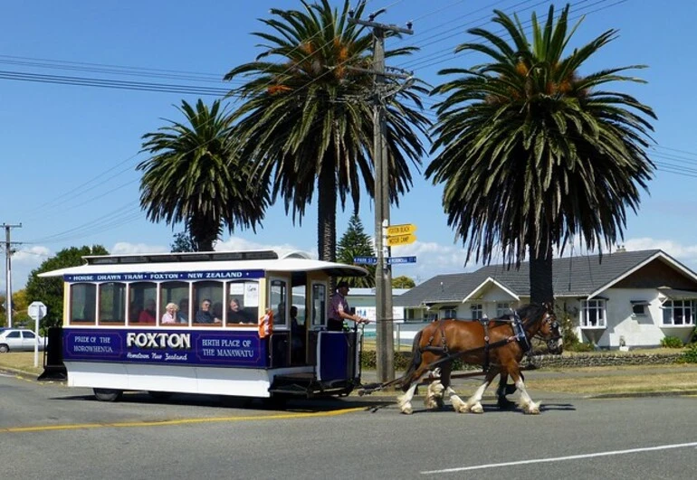 Image: Foxton Horse drawn tram
