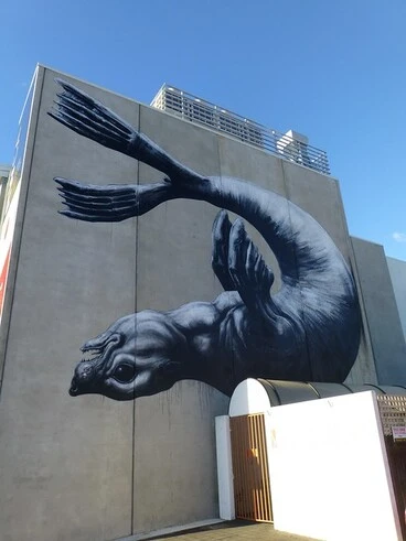 Image: "The seal" by Roa