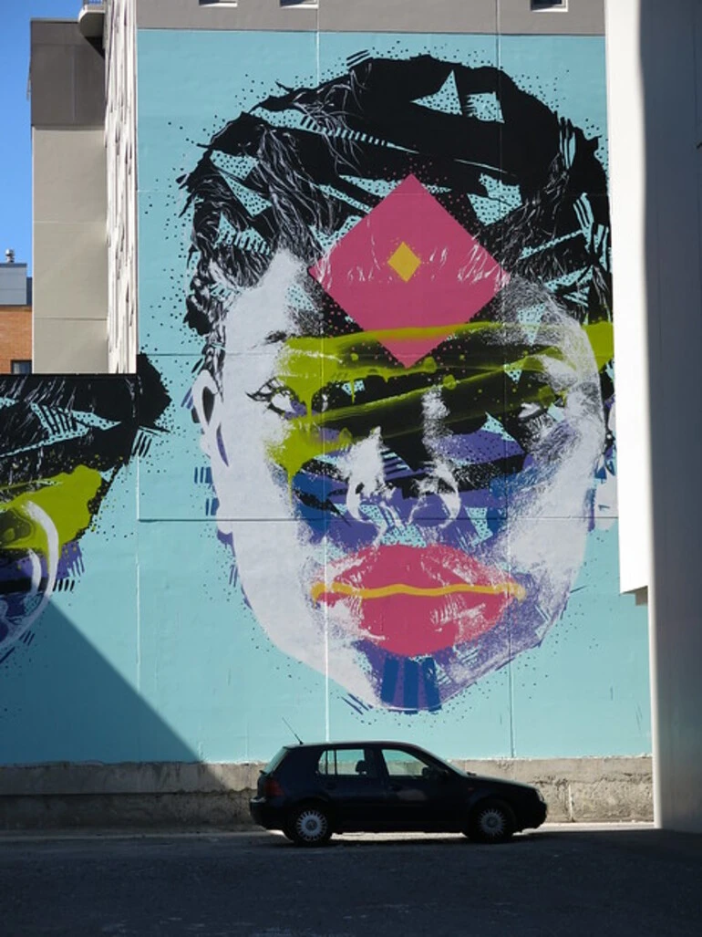 Image: Big walls RISE street Art - Gloucester Street