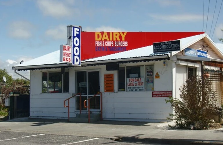 Image: Dairy in Amberley
