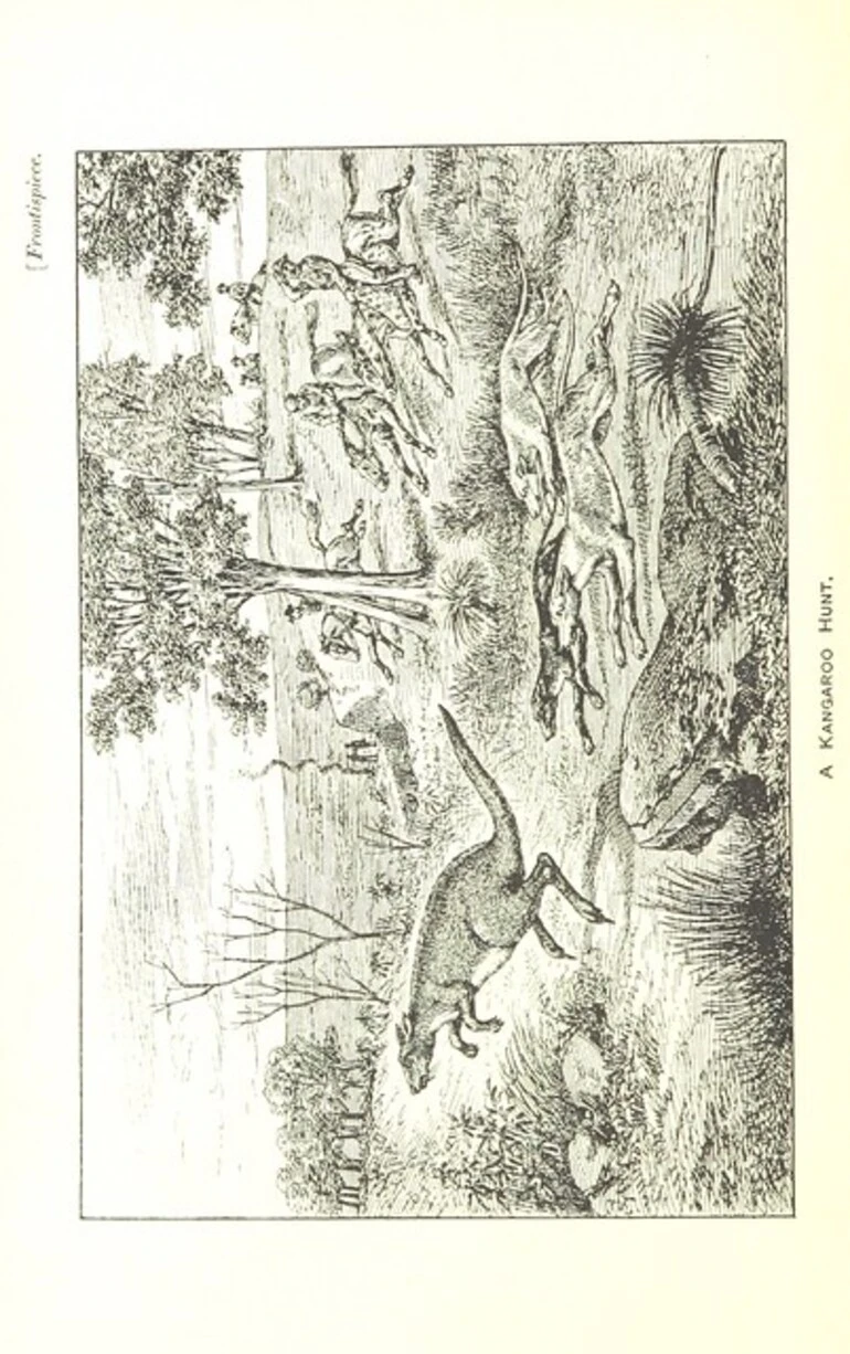 Image: British Library digitised image from page 8 of "Kangaroo and Kauri. Sketches and anecdotes of Australia and New Zealand, etc"