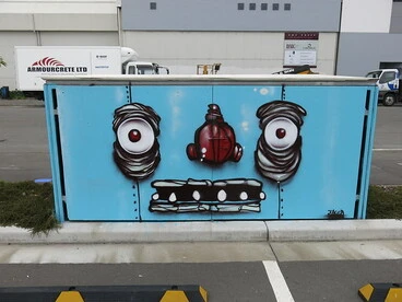 Image: Street art on Dundas Street