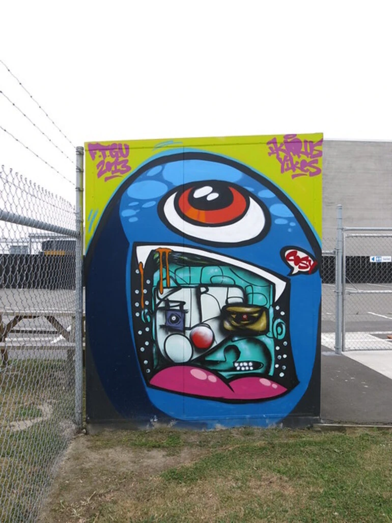 Image: Street art on Dundas Street