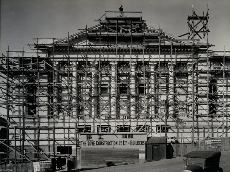 Image: Town Hall - Construction c1928