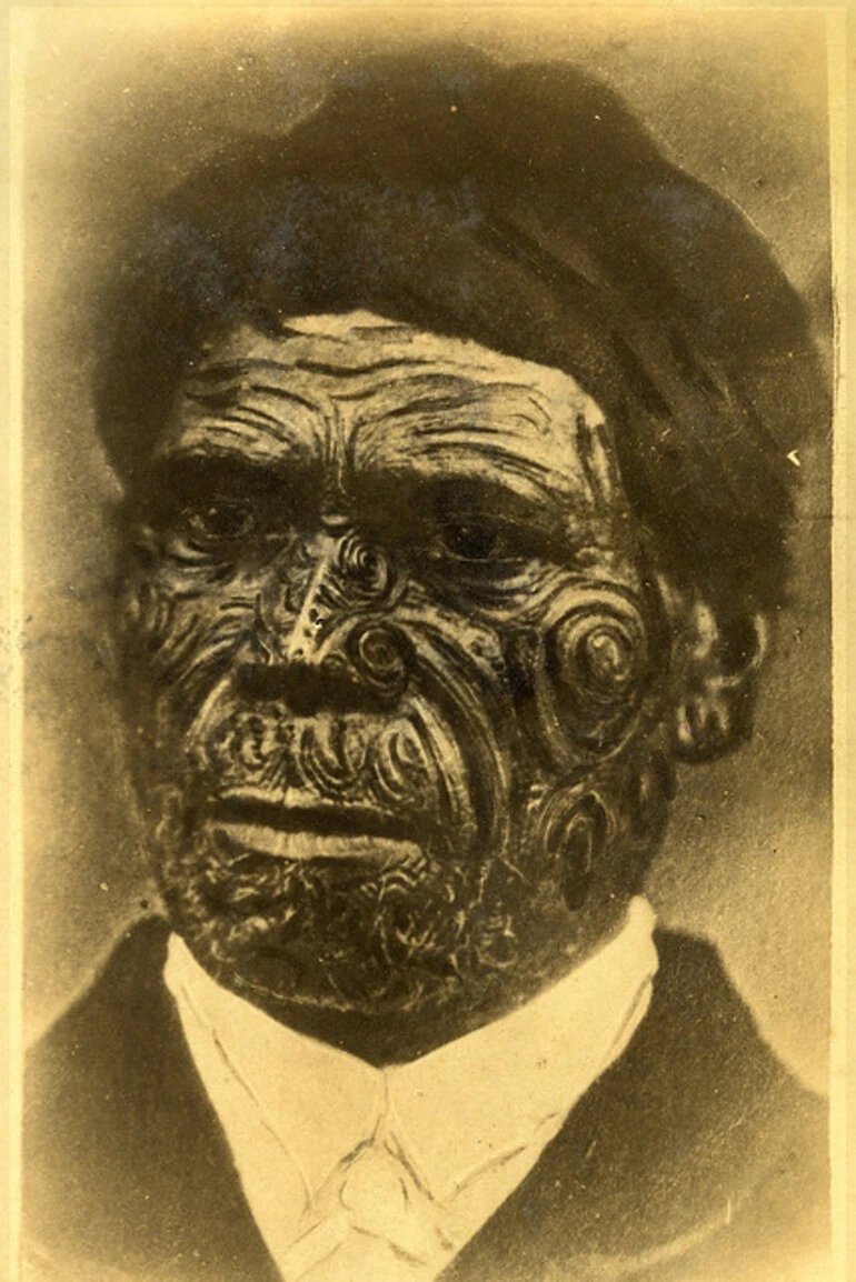 Image: Māori Portrait with Tā moko