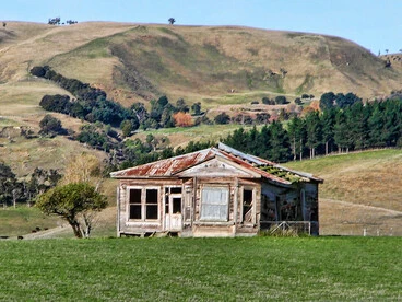 Old house, Gladstone, Wairarapa, New Zealand. Image: Old house, Gladstone, Wairarapa, New Zealand.