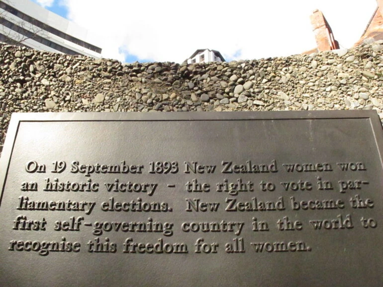 Image: Kate Sheppard Memorial