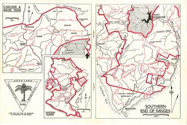 Image: Waitakere Ranges Map