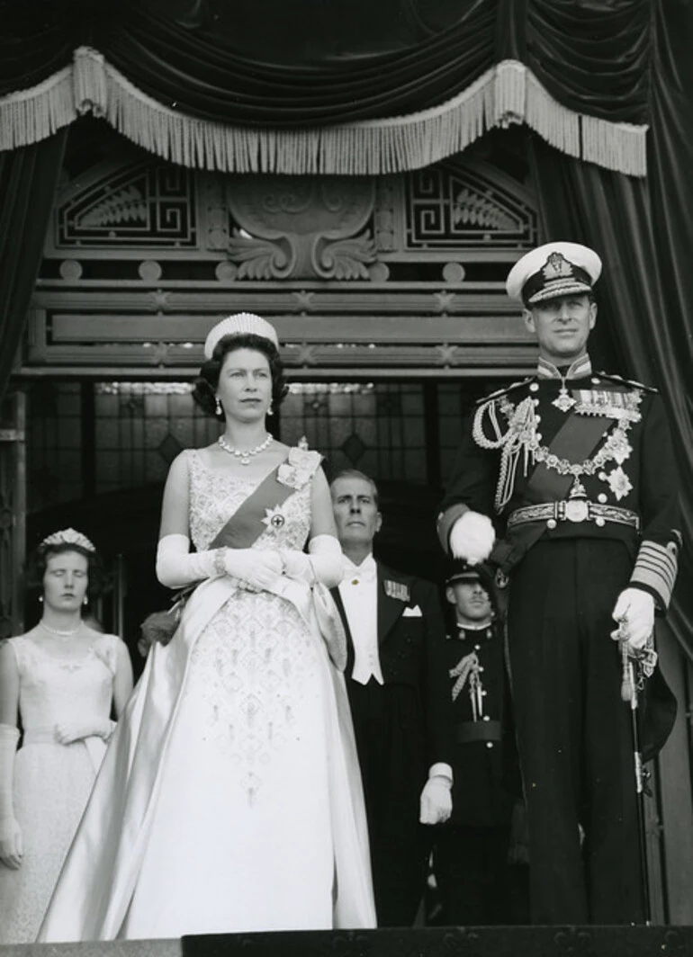 Image: Opening of NZ Parliament 1963