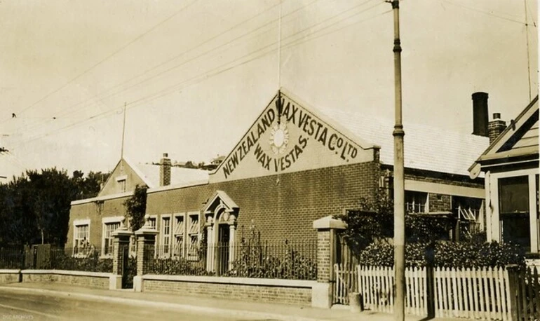 Image: Wax Vesta Company, David Street, Caversham, c1951