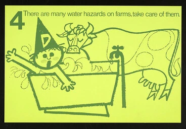 Image: There Are Many Water Hazards On Farms, Take Care Of Them