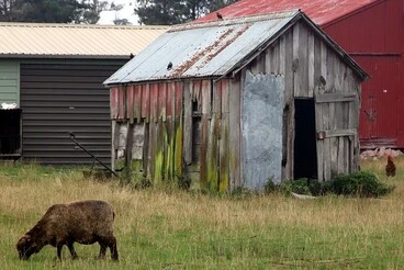 Old building, Bunnythorpe, Manawatu, New Zealand Image: Old building, Bunnythorpe, Manawatu, New Zealand
