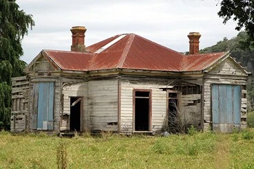 Image: Old house, Te Kuiti, Waikato, New Zealand