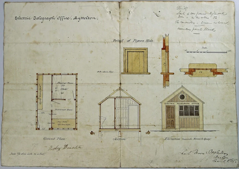 Image: Electric Telegraph Office, Lyttelton