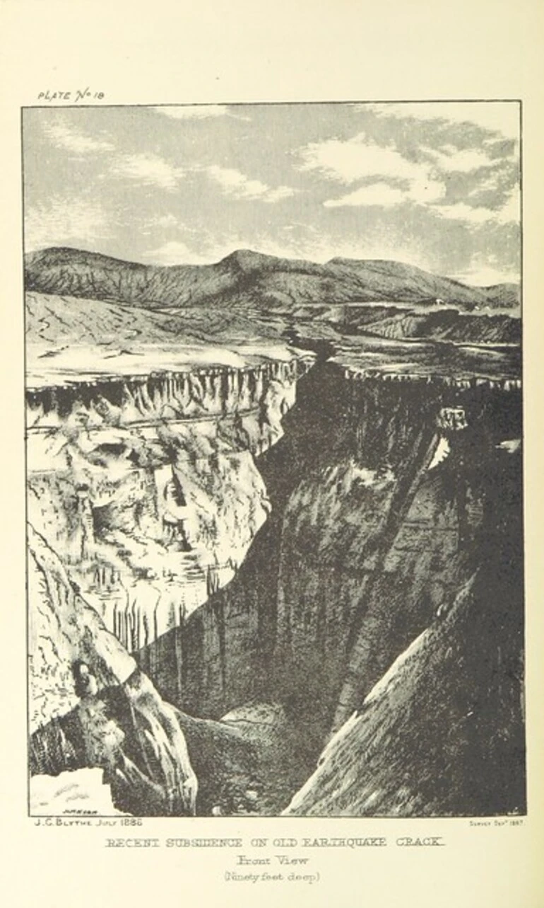 Image: British Library digitised image from page 168 of "The Eruption of Tarawera: a report to the Surveyor General [With illustrations.]"