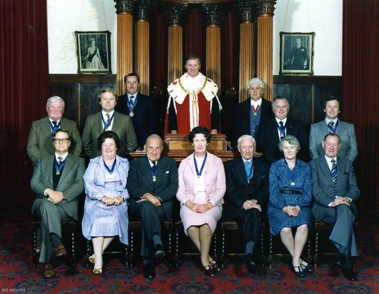 Image: Dunedin City Councillors 1980-1983