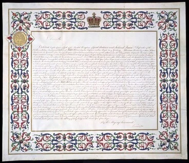 Image: Appointment of William Hobson as Lieutenant Governor, 1839