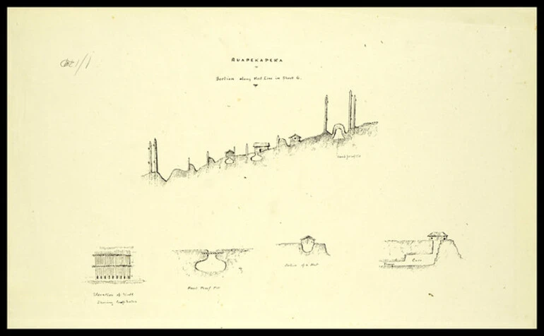 Image: Ruapekapeka Pā, 11 January 1846