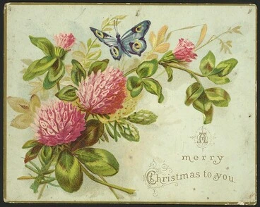 Image: A merry Christmas to you. [To] George Shaw, Xmas 87 [1887]