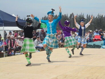 Image: Highland dancers
