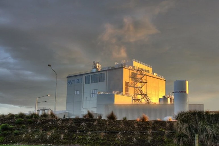 Image: Early morning, Synlait Dairy, Dunsandel, Canterbury, New Zealand