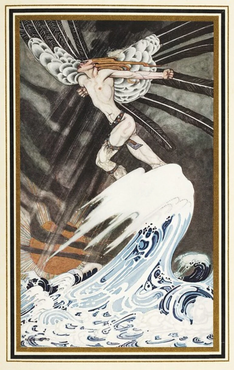 Image: ‘The North Wind goes over the sea’