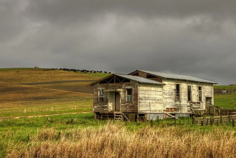 Image: Old house, Akatere, Northland, New Zealand