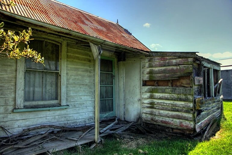 Image: Old house, Jones Road, Templeton, Canterbury, New Zealand