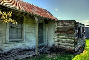 Image: Old house, Jones Road, Templeton, Canterbury, New Zealand