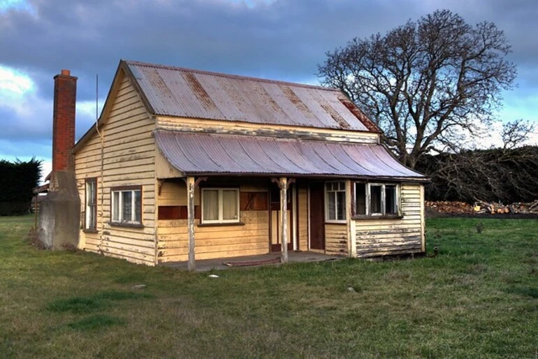 Image: Old house, Waikuku, Canterbury, New Zealand