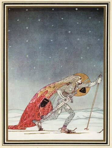 Image: ‘So the man gave him a pair of snow-shoes’