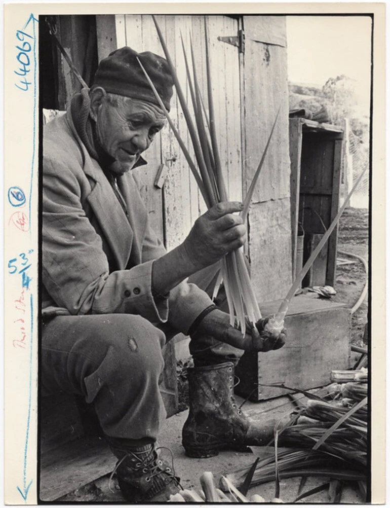 Image: Maori foods: Kouka - School Journal, 1968