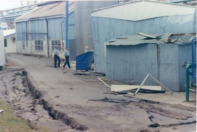 Image: Bay of Plenty Earthquake, 1987