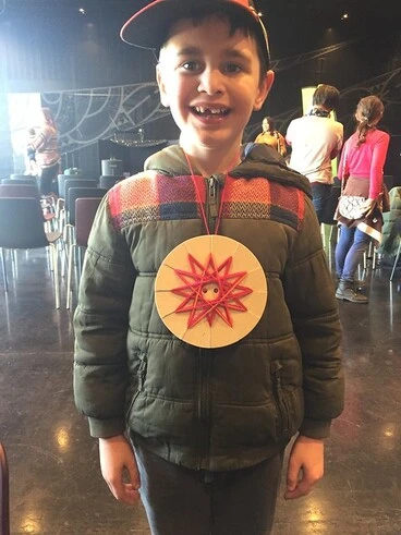 Matariki woven star, Tūranga Image: Matariki woven star, Tūranga