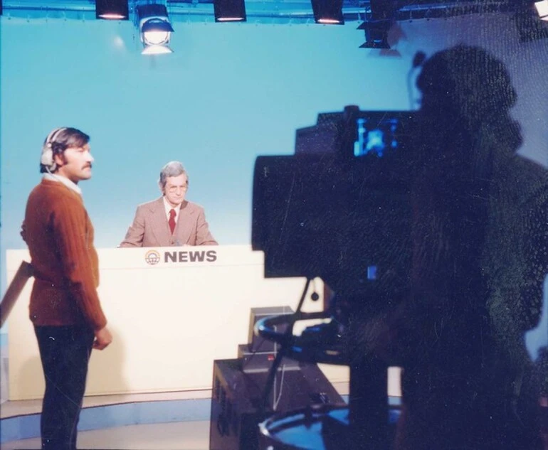 Image: Bernard Buck - Television New Zealand News Anchor