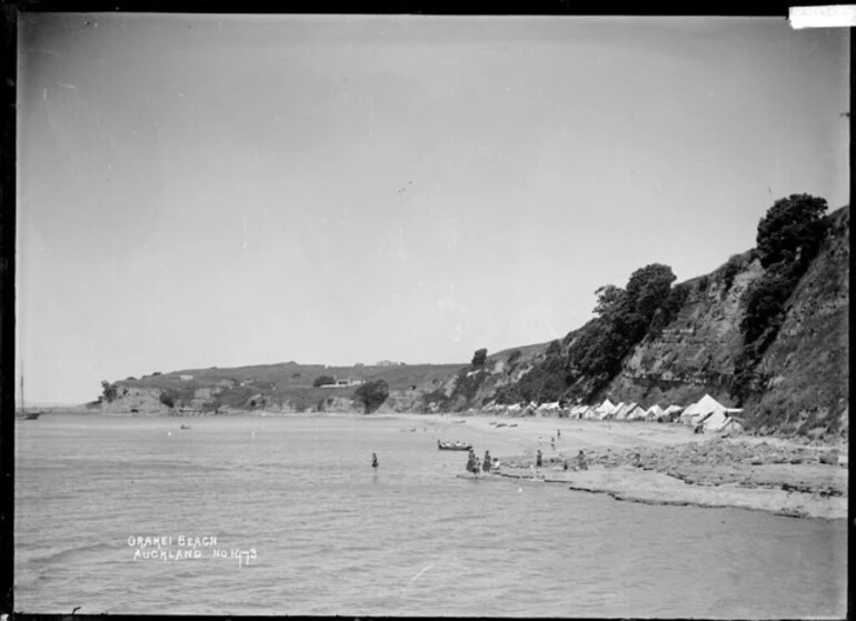 Image: View of Orakei Beach, Auckland