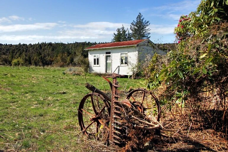 Image: Old house, Ruru, West Coast, New Zealand