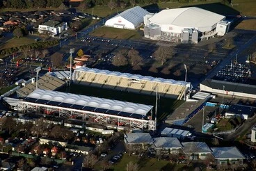 Image: Addington Rugby Stadium & CBS Arena