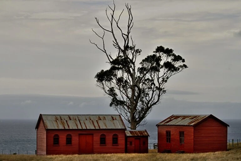 Image: Old buildings, Matanaka, Waikouaiti, Otago, New Zealand