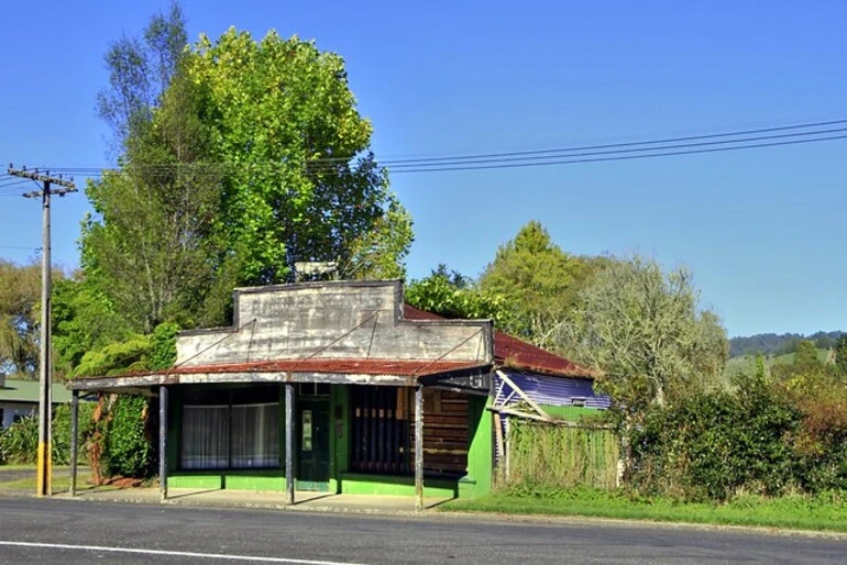 Image: Old shop, Ohura, Manawatu-Whanganui, New Zealand